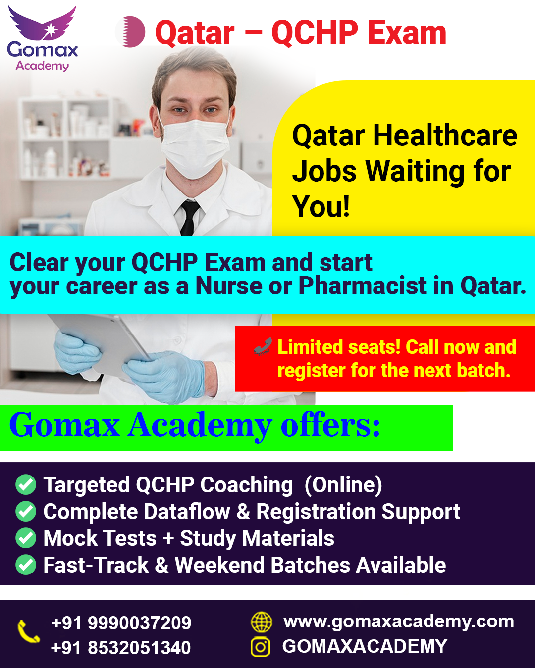 QATAR PROMETRIC EXAM PREPARATION– Syllabus, Fees & Study Plan